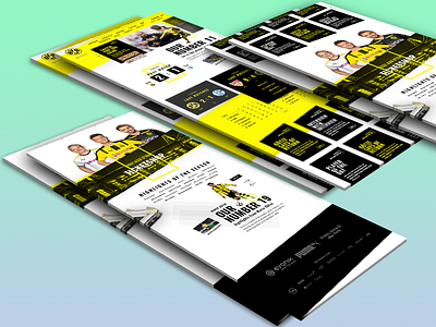 BVB Welcomepage bvb corporate fussball marcoreus mariogötze responsive ui ux webdesign website welcomepage