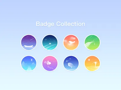 Badge Collection badge color