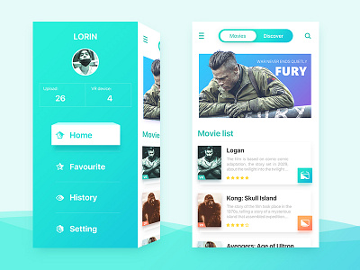 VR resources ui