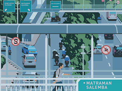 Directions aftereffect animation city design gfxmob illustration illustrator jakarta vector