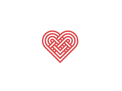 Take Heart Logo heart identity logo vector