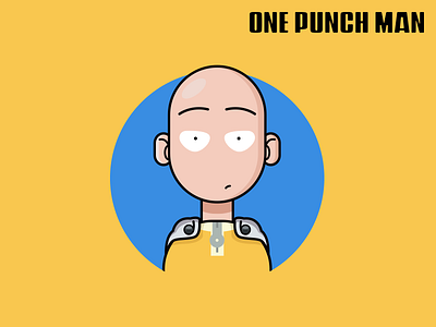 One Punch Man anime design fireart flat illustration interface onepunchman saitama studio vector web wip