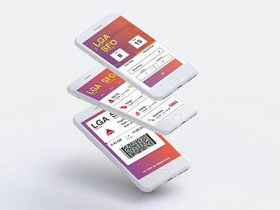 Flight Ui Mockup animation app design icon interface ios logo type typography ui ux vector