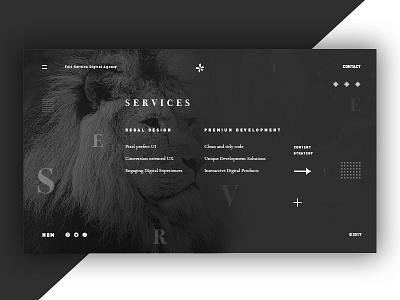 Site Idea black bold contrast gradient grey high end regal services texture textures website white