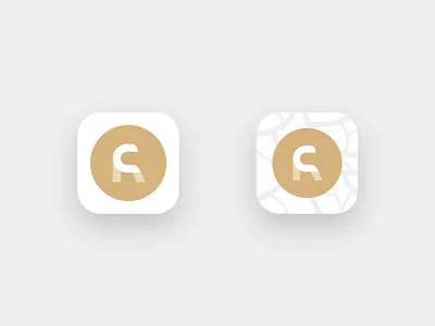 RC App-Icon app brand branding corporate identity digital icon identity ios logo logomark logotype sign