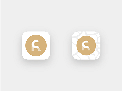 RC App-Icon app brand branding corporate identity digital icon identity ios logo logomark logotype sign