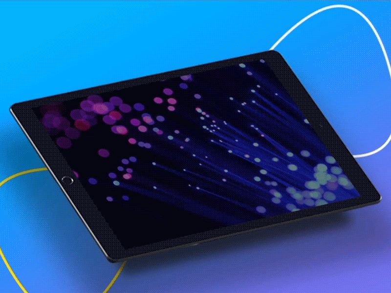 CERT portal animation business clean fly interaction pad ui