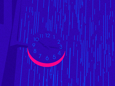 the clock colors icon illustration india minimalist mumbai