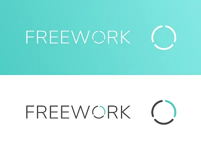 Freework Logo branding freelancer freework logo