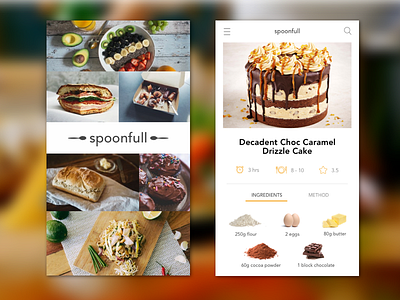 Recipe 040 cooking daily ui desserts food food app recipes ui