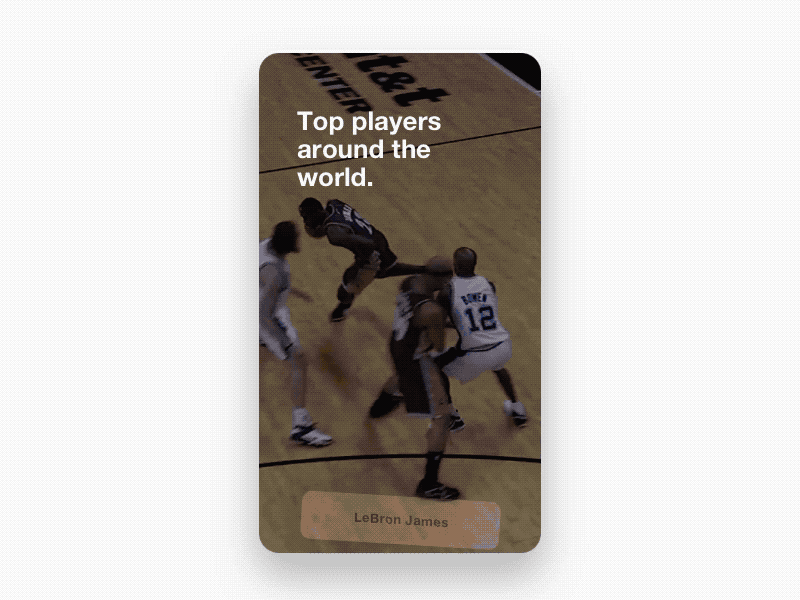 Daily UI #019 - Leaderboard 019 basket daily ui interaction leaderboard nba principle rank ui video