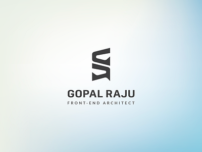 Gopal Raju Logo branding logo mark symbol