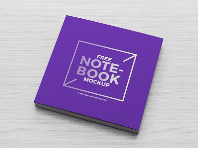 Free Notebook Mockup PSD Template free mockup freebie mockup mockup template psd