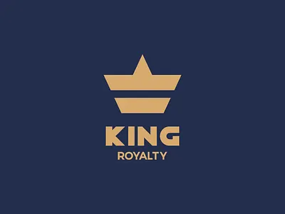 ''King Royalty'' brand design brand identity branding graphic design identity design king logo logodesign royal logo type typeface