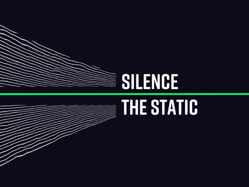 Frequency after effects animation audio frequency mograph motion design noise sound waves static trapcode waves