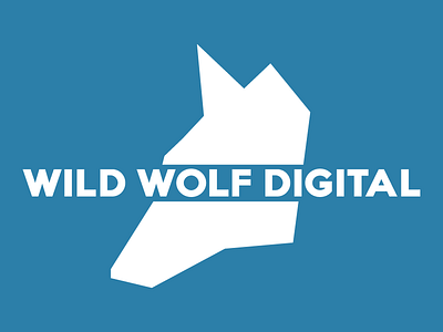 Wild Wolf Digital Logo design digital icon logo oklahoma wild wolf