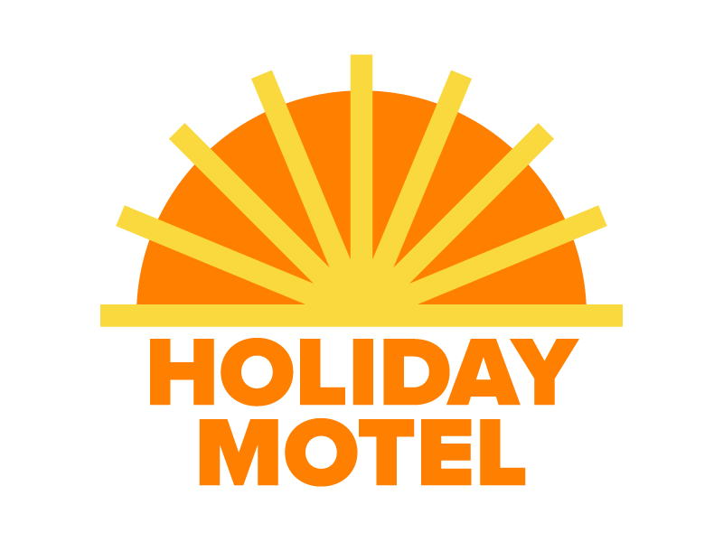 Example of Holiday Motel Logo