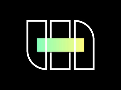 M exploration gradient logo m