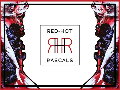 Red-Hot Rascals // Logo Design dance design handwritten logo minneapolis typography