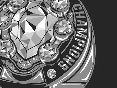 Bling illustration ring wip
