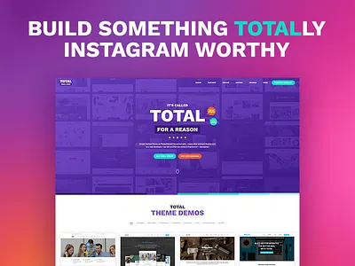 Total Drag & Drop Builder WordPress Theme web design webdev wordpress wordpress theme