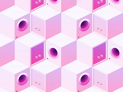 Subwoofwer Pattern illustration infographic pattern