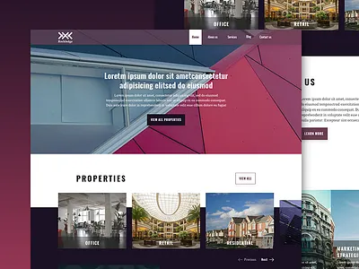 Rockledge clean logo mockup rockledge screen ui ux web website