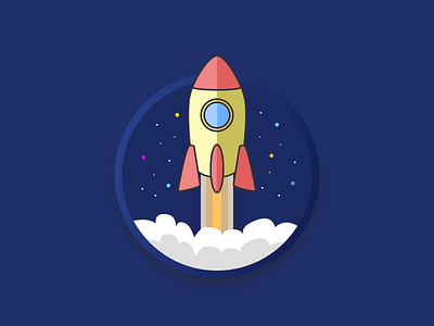 Rocket launch sketch