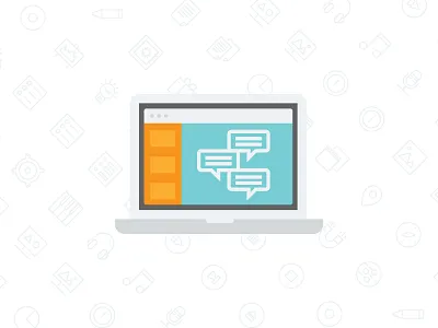 Tech Business Icon Collection business design device icon laptop marketing sales tech technology