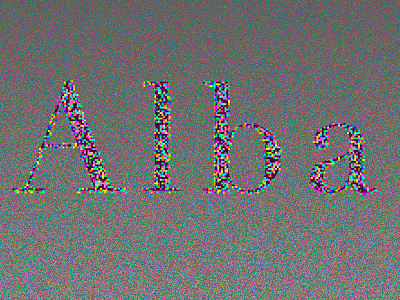 Alba, in progress. abstract digital gradients text texture typography