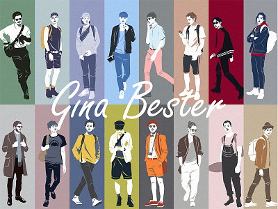 Street Snap 2017——Gina Bester illustration