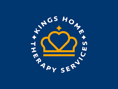 Kings Home Therapy Services crown heart king love service star therapy