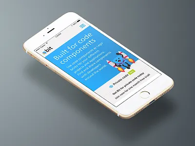 This sh$t be mobile bitsrc homepage mobile