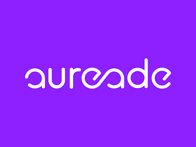 Aureade aureade font infinite link logo logotype typeface