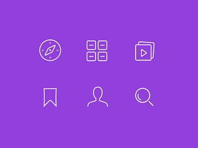 Icons art glyph icon line minimal navigation simple symbol