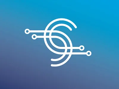 Conflexion Mark curvilinear identity line logo systems