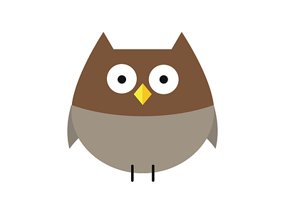 Hintsider Mascot animal brown eyes mascot owl travel travelers