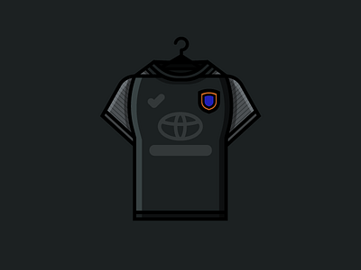 FC Cincinnati Third Kit 17 badge cincinnati city fcc flat design illustration jersey pride soccer sports team vector