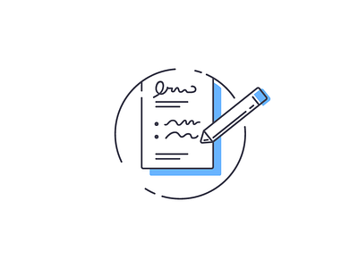 Freelance illustration 3/3 blog clean cute icon illustration minimal paper pencil portfolio vector