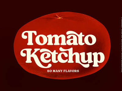 Tomato Ketchup Retro Serif Font