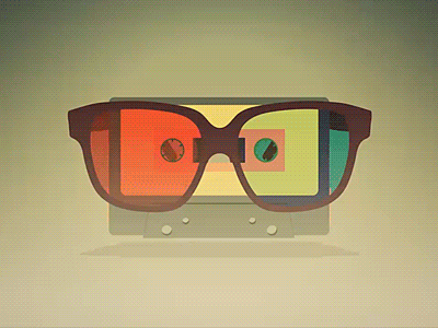 90's nostalgia 3d 90s after effects glass hiphop k7 mixtape music rap stereoscopy tape vintage