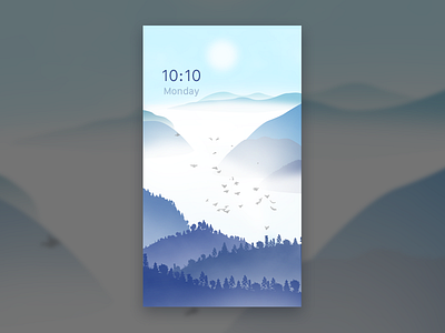 wallpaper android blue wallpaper
