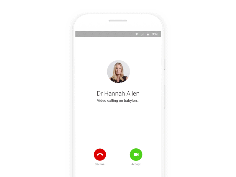 Babylon Android New Consultation Experience android app doctor gp material ui ux video call