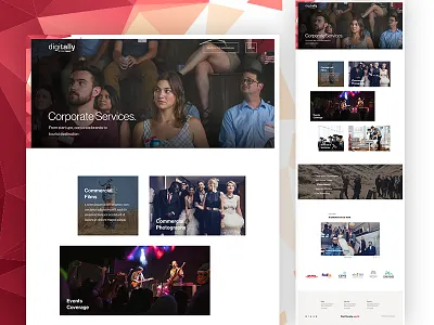 Corporate Services Page agency corporate film production movie photography production studio video wedding