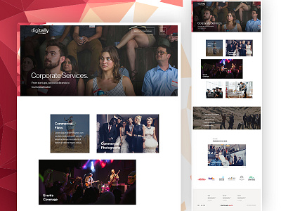 Corporate Services Page agency corporate film production movie photography production studio video wedding