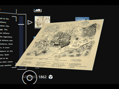 Wikipedia VR Mockup athens gearvr motion oculus ui ux virtual reality vive vr wikipedia