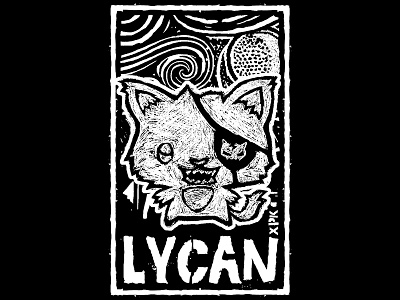 Lycan Kawaii kawaii patch textile