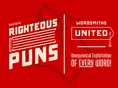 Righteous Puns! II book bookmark propaganda puns righteouspuns word wordsmith