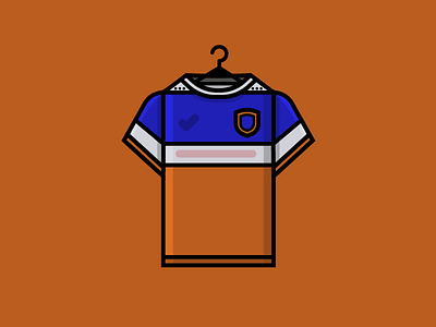 FC Cincinnati Home Kit 17 badge cincinnati city fcc flat design illustration jersey pride soccer sports team vector