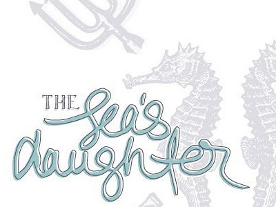 The Seas Daughter byron bay logo swimwear logo the seas daughter toowoomba graphic designer toowoomba logo design
